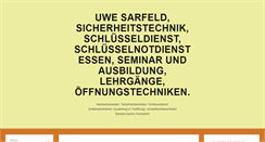 Desktop Screenshot of einbruch-legal.de